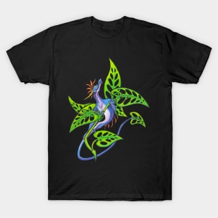 Dragon and Cheese Leaves T-Shirt